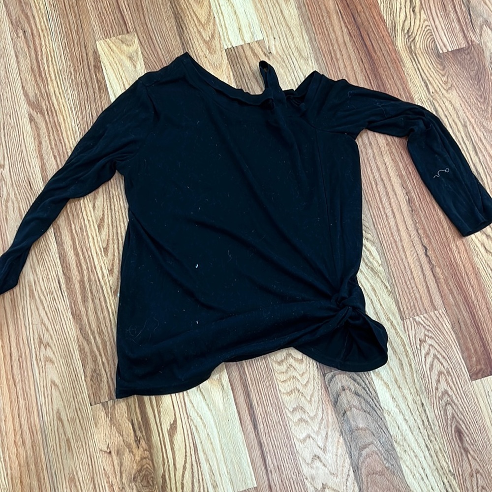 Size XL long sleeve black shirt